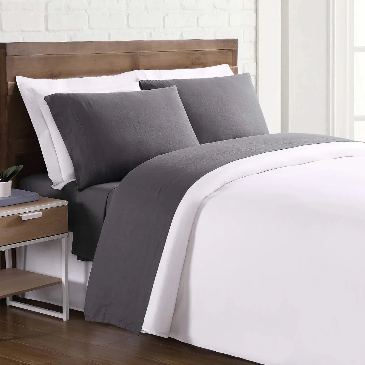Limited time offer Linen Standard Sheet Se（Buy two get two free）