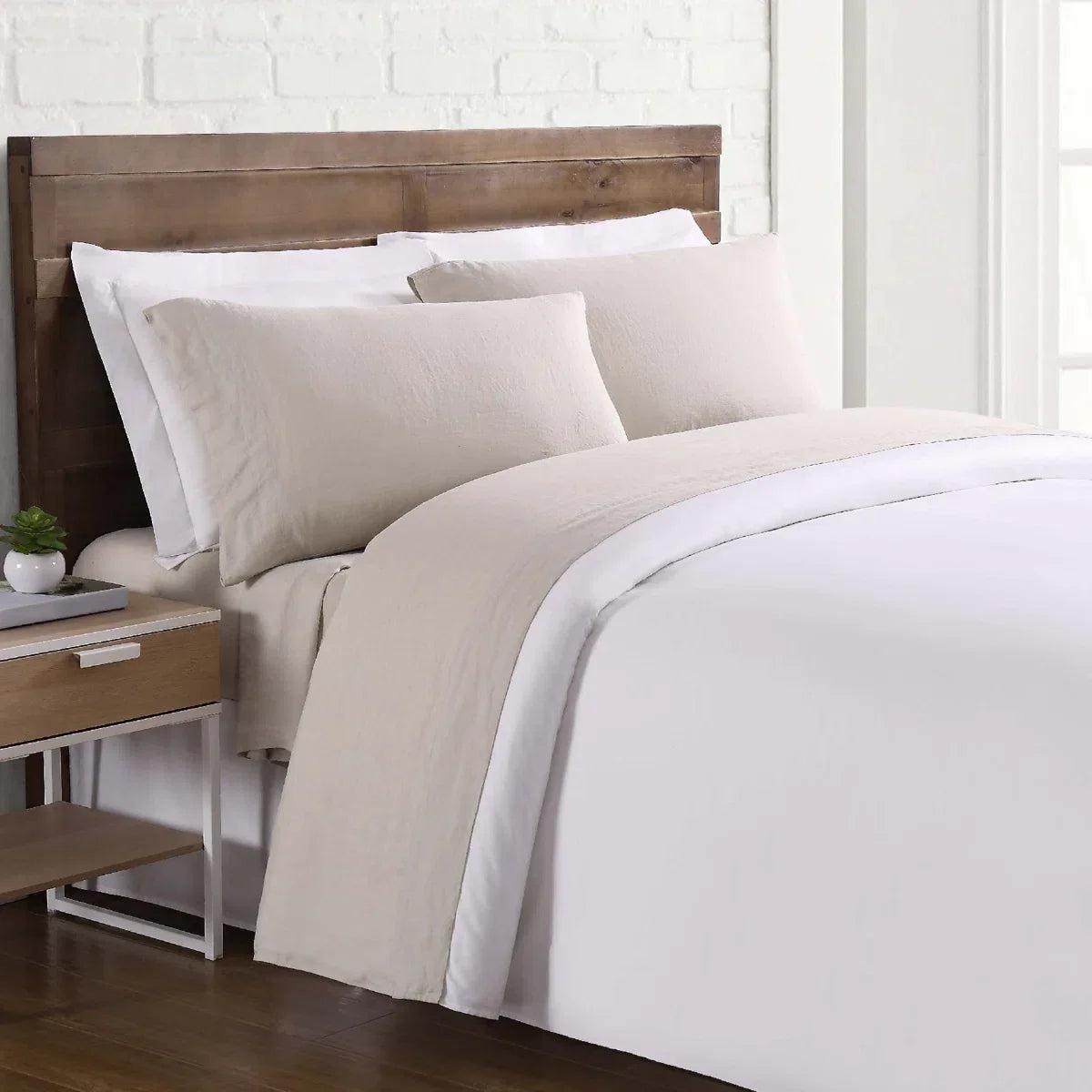 Limited time offer Linen Standard Sheet Se（Buy two get two free）