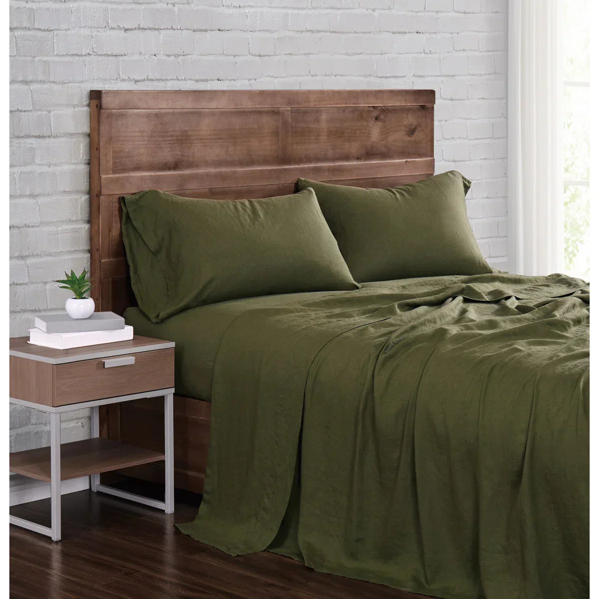 Limited time offer Linen Standard Sheet Se（Buy two get two free）