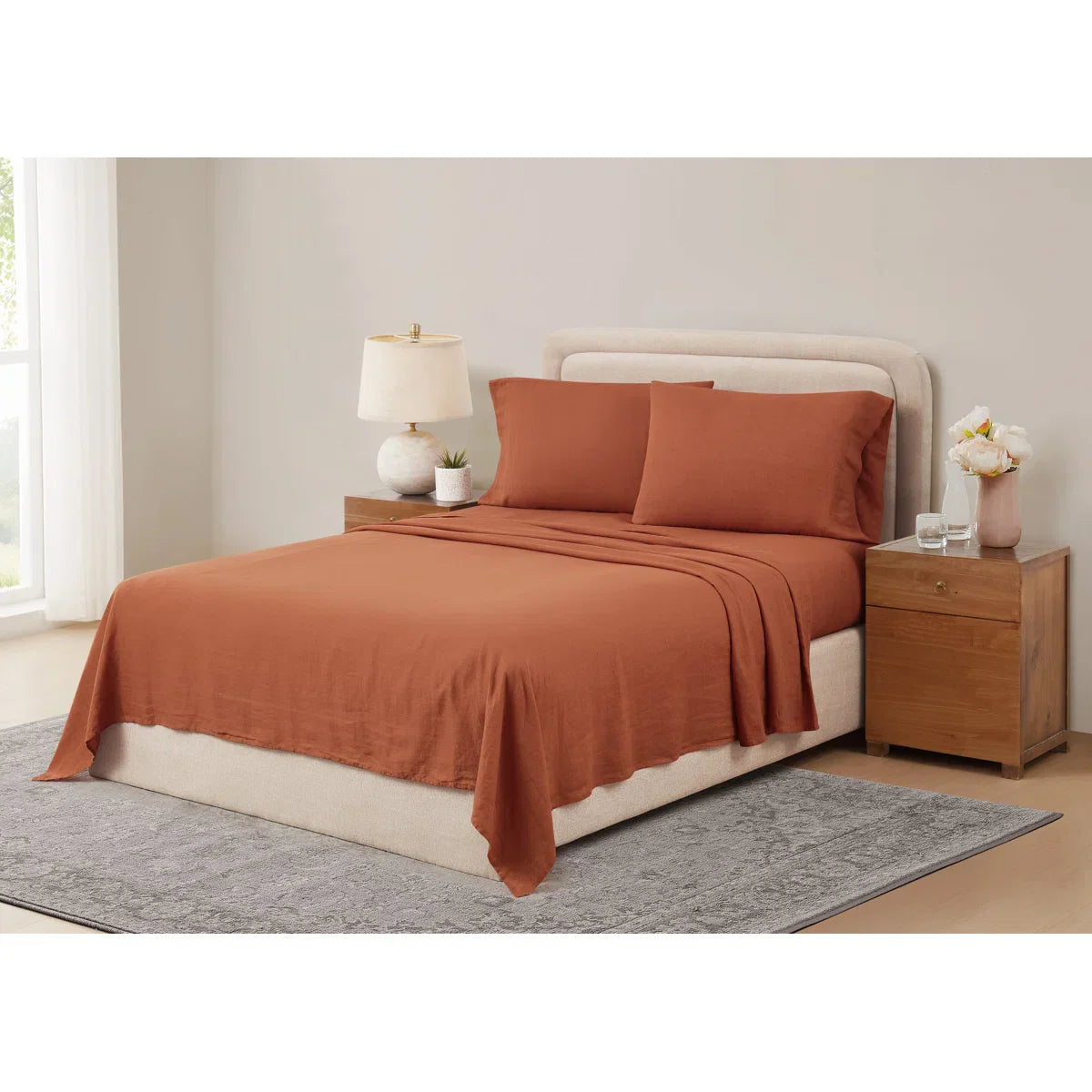 Limited time offer Linen Standard Sheet Se（Buy two get two free）