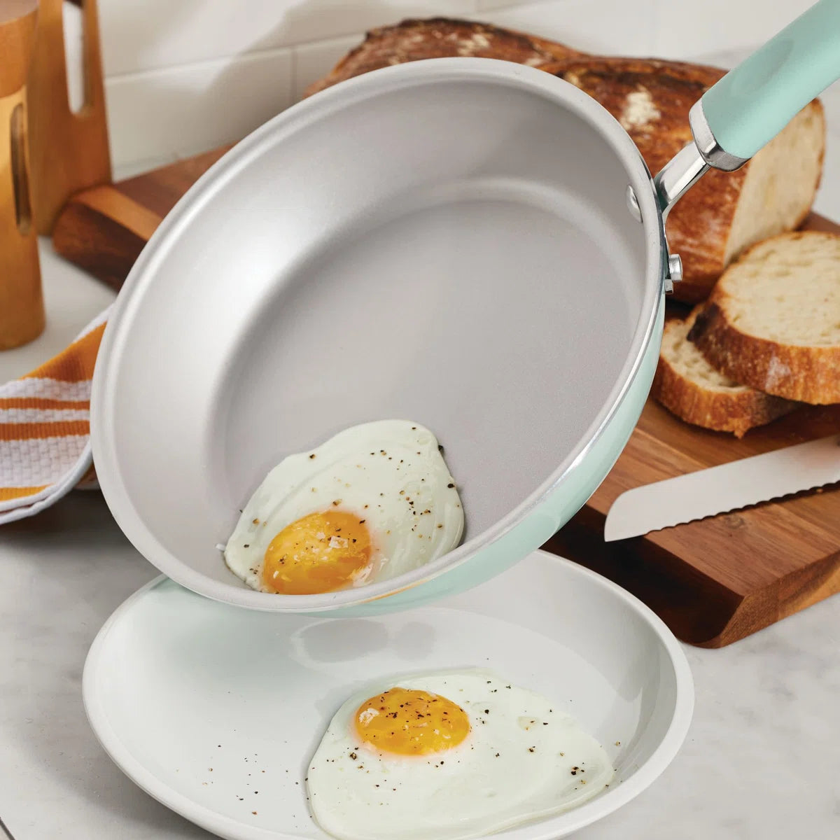 Rachael Ray Create Delicious Aluminum Nonstick Cookware Induction Cookware Set, 13-Piece