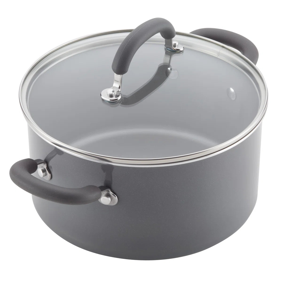 Rachael Ray Create Delicious Aluminum Nonstick Cookware Induction Cookware Set, 13-Piece