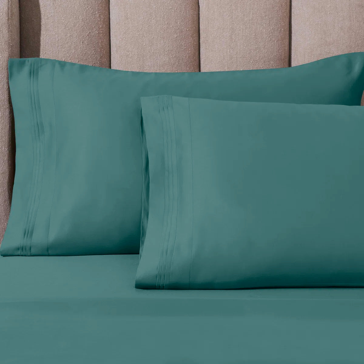 Limited time offer Egyptian Cotton Deep Pocket Solid Luxury 1000 Thread Count Sheet Set