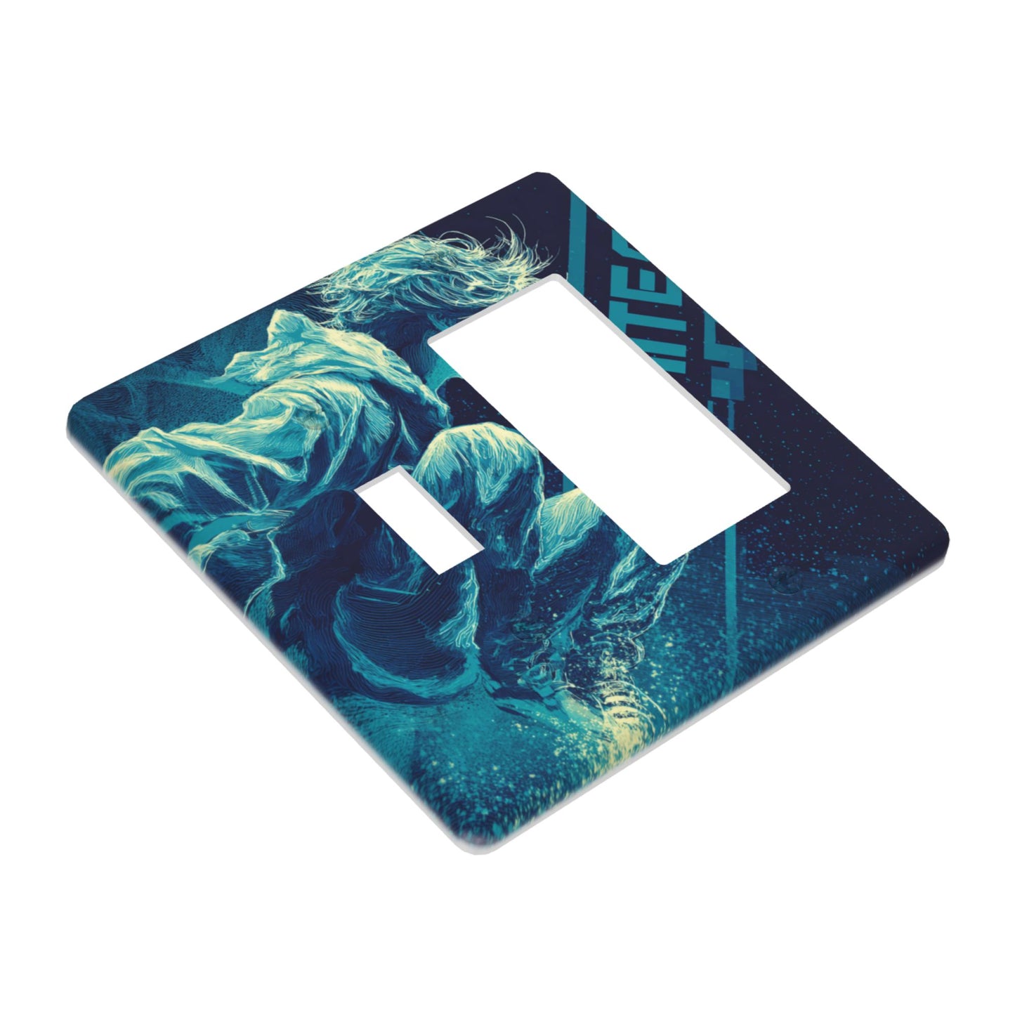 4 - Pack Dynamic Character Art - Style Switch Combination Decorative Wall Plates: Suitable for Multiple Scenarios, Durable and Beautiful