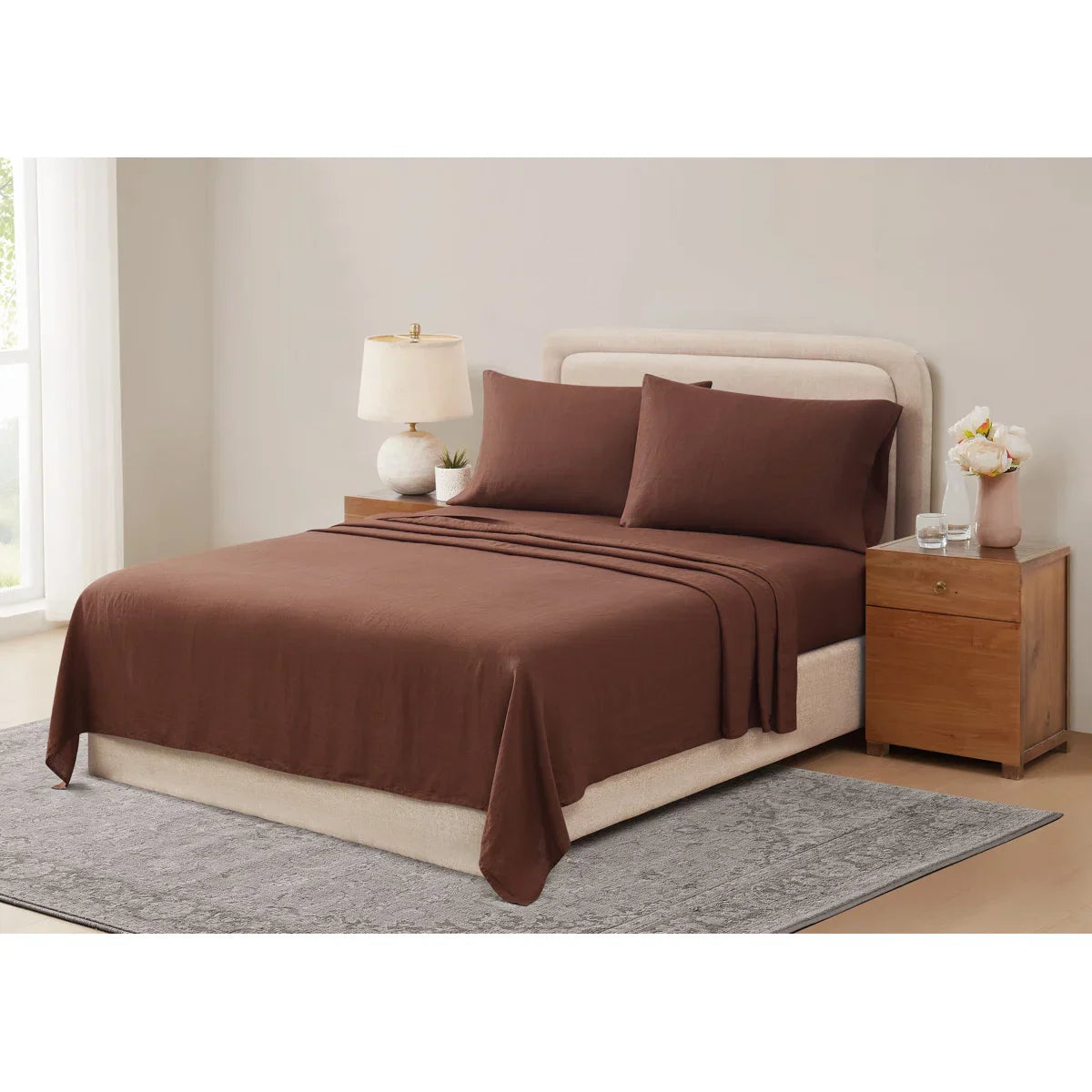 Limited time offer Linen Standard Sheet Se（Buy two get two free）